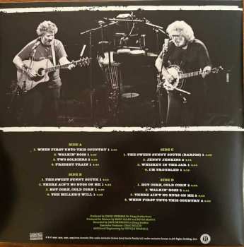 2LP David Grisman: Bare Bones Volume III - Alternate Takes