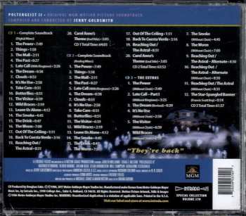 3CD Jerry Goldsmith: Poltergeist II: The Other Side (Original MGM Motion Picture Soundtrack)