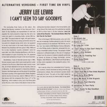 LP Jerry Lee Lewis: I Can't Seem To Say Goodbye