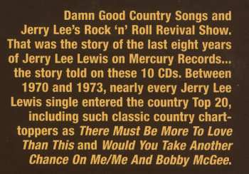 10CD/Box Set Jerry Lee Lewis: Mercury Smashes... And Rockin' Sessions