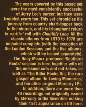 10CD/Box Set Jerry Lee Lewis: Mercury Smashes... And Rockin' Sessions