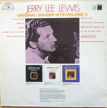 LP Jerry Lee Lewis: Original Golden Hits - Volume 2