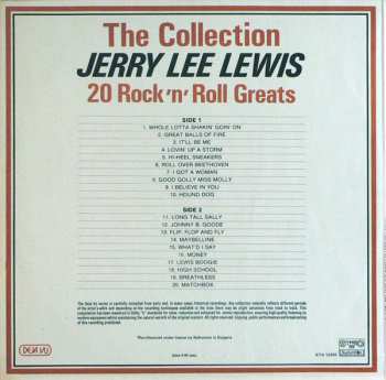 LP Jerry Lee Lewis: The Collection: 20 Rock'n'Roll Greats