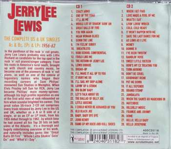 2CD Jerry Lee Lewis: The Complete Us & Uk Singles As& Bs, EPs & LPs 1956-62