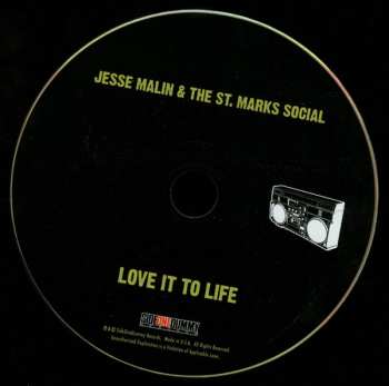 CD Jesse Malin And The St. Marks Social: Love It To Life DIGI