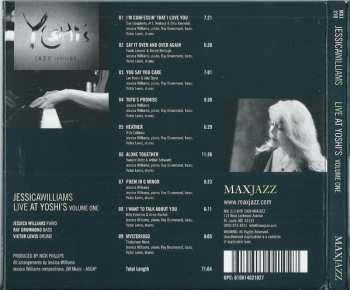 CD Jessica Williams: Live At Yoshi's Volume One