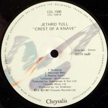 LP Jethro Tull: Crest Of A Knave
