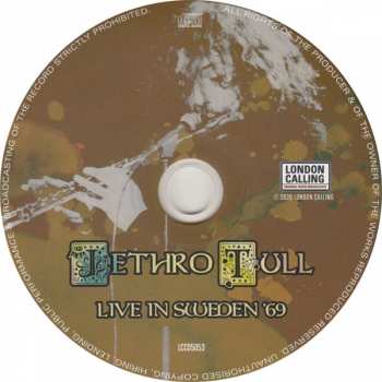 CD Jethro Tull: Live In Sweden '69