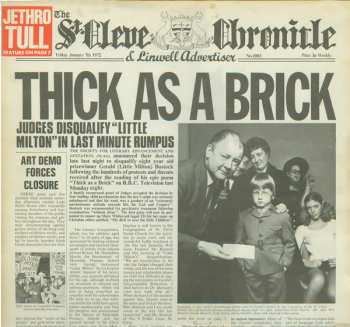 LP Jethro Tull: Thick As A Brick