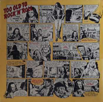 LP Jethro Tull: Too Old To Rock 'N' Roll: Too Young To Die!