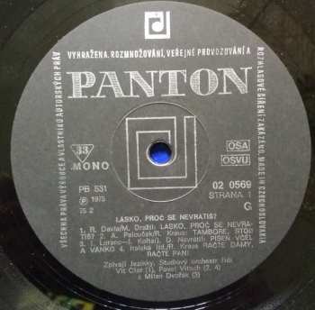 LP Jezinky: Lásko, Proč Se Nevrátíš?