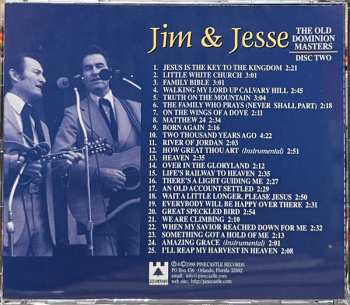 4CD/Box Set Jim & Jesse: The Old Dominion Masters