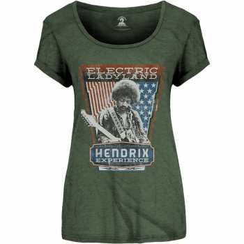 Merch Jimi Hendrix: Dámske Tričko Electric Ladyland 