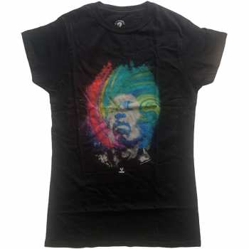 Merch Jimi Hendrix: Dámske Tričko Galaxy 