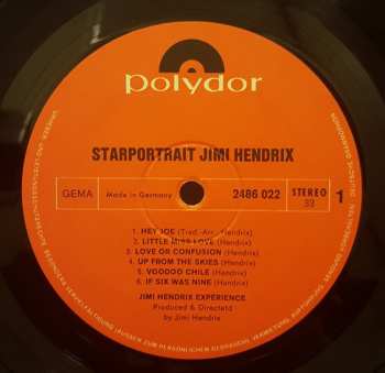 2LP/Box Set The Jimi Hendrix Experience: Starportrait Jimi Hendrix
