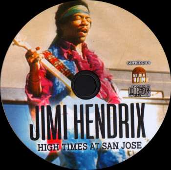 CD Jimi Hendrix: High Times At San Jose
