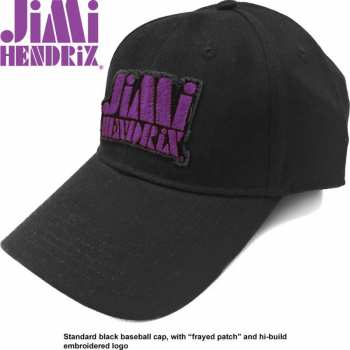 Merch Jimi Hendrix: Šiltovka Purple Stencil Logo Jimi Hendrix