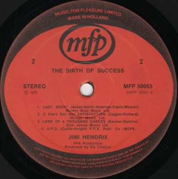 LP Jimi Hendrix: Birth Of Success