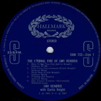 LP Jimi Hendrix: The Eternal Fire Of Jimi Hendrix