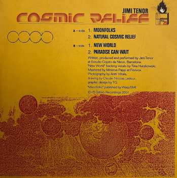 CD Jimi Tenor: Cosmic Relief