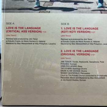 LP Jimi Tenor: Love Is The Language