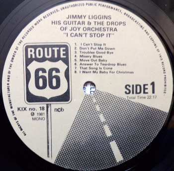 LP Jimmy Liggins & His Drops Of Joy: I Can't Stop It