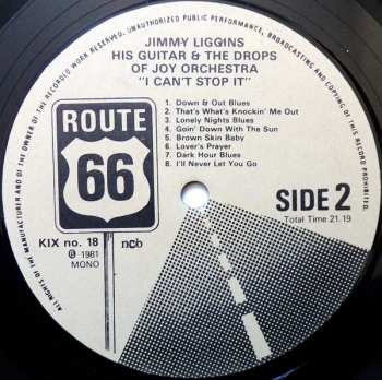 LP Jimmy Liggins & His Drops Of Joy: I Can't Stop It