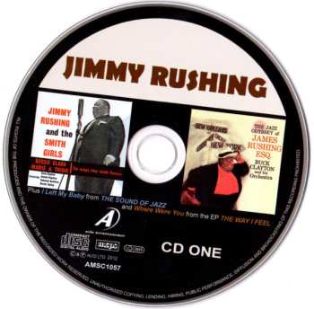 2CD Jimmy Rushing: Four Classic Albums Plus