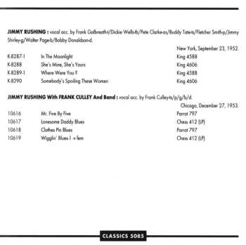 CD Jimmy Rushing: The Chronological Jimmy Rushing 1946-1953