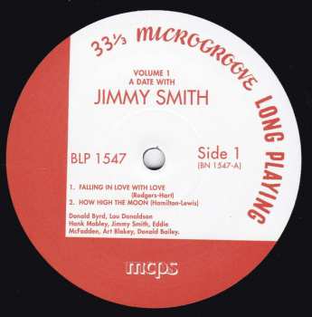 LP Jimmy Smith: A Date With Jimmy Smith, Volume One LTD