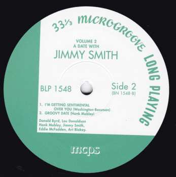 LP Jimmy Smith: A Date With Jimmy Smith Volume Two LTD