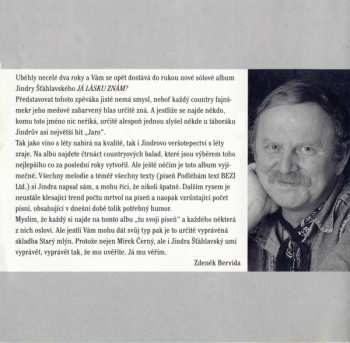 CD Jindřich Šťáhlavský: Já Lásku Znám?