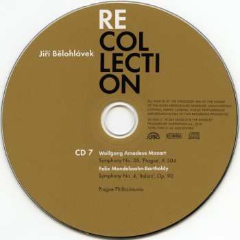 8CD/Box Set The Czech Philharmonic Orchestra: Recollection