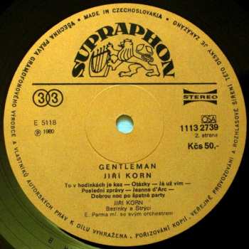 LP Jiří Korn: Gentleman
