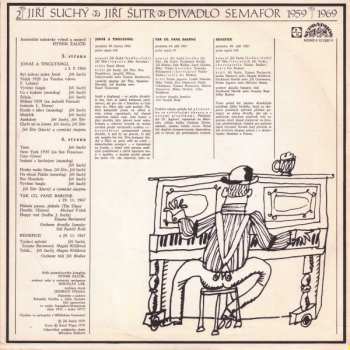 3LP Jiří Suchý & Jiří Šlitr: Divadlo Semafor 1959 - 1969 (1-3)