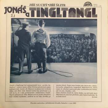 2LP Jiří Suchý & Jiří Šlitr: Jonáš A Tingltangl NUM