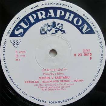 LP Jiří Suchý & Jiří Šlitr: Zločin V Šantánu