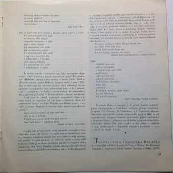 2LP František Hrubín: Moderní České A Slovenské Básnické Sbírky I. (2x10" + BOOKLET) RYCHLOST 16