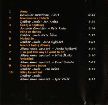 CD Jiřina Jandová: Narovnaná V Zádech