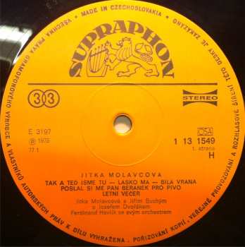 LP Jitka Molavcová: Jitka Molavcová