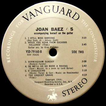 LP Joan Baez: 5