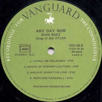 2LP Joan Baez: Any Day Now