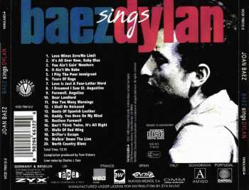 CD Joan Baez: Baez Sings Dylan