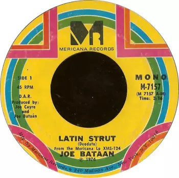Joe Bataan: Latin Strut / Peace, Friendship And Solidarity