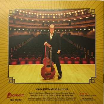 2CD Joe Bonamassa: Live At Carnegie Hall – An Acoustic Evening