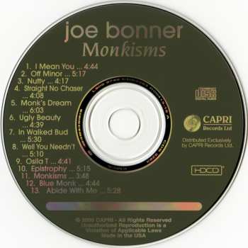 CD Joe Bonner: Monkisms