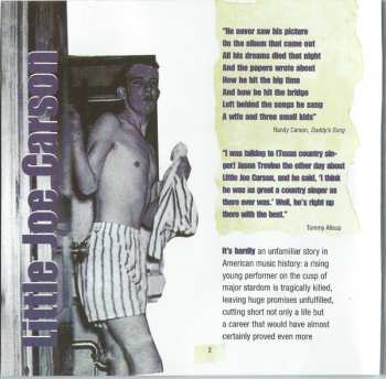 CD Joe Carson: Hillbilly Band From Mars