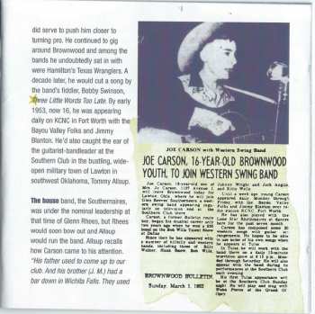 CD Joe Carson: Hillbilly Band From Mars