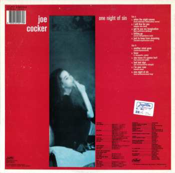 LP Joe Cocker: One Night Of Sin