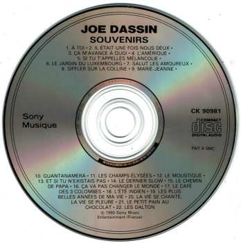 CD Joe Dassin: Souvenirs